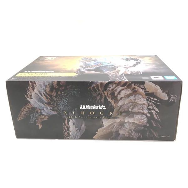 中古】未開封・箱破れ)S.H.MonsterArts ジンオウガ -20th Anniversary