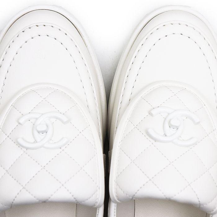新品同様】CHANEL シャネル レザーシューズ ローファー サイズ 38