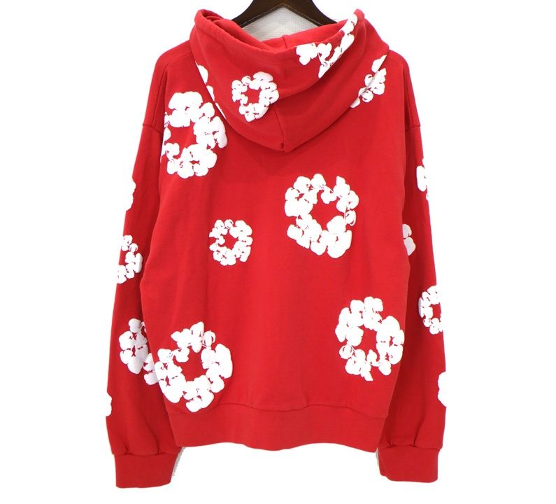 デニムティアーズ DENIM TEARS 【 COTTON WREATH ZIP HOODIE 】 ジップ