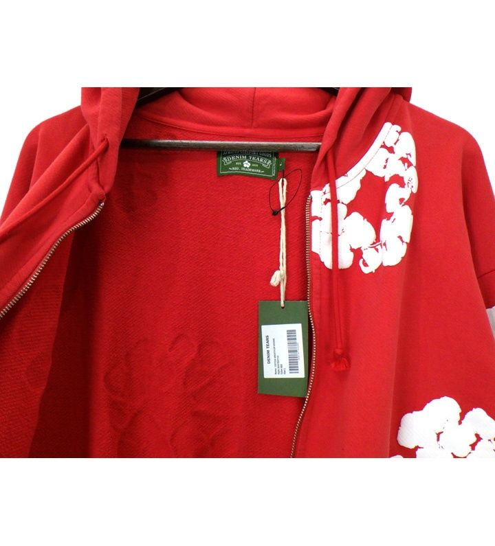 デニムティアーズ DENIM TEARS 【 COTTON WREATH ZIP HOODIE 】 ジップ
