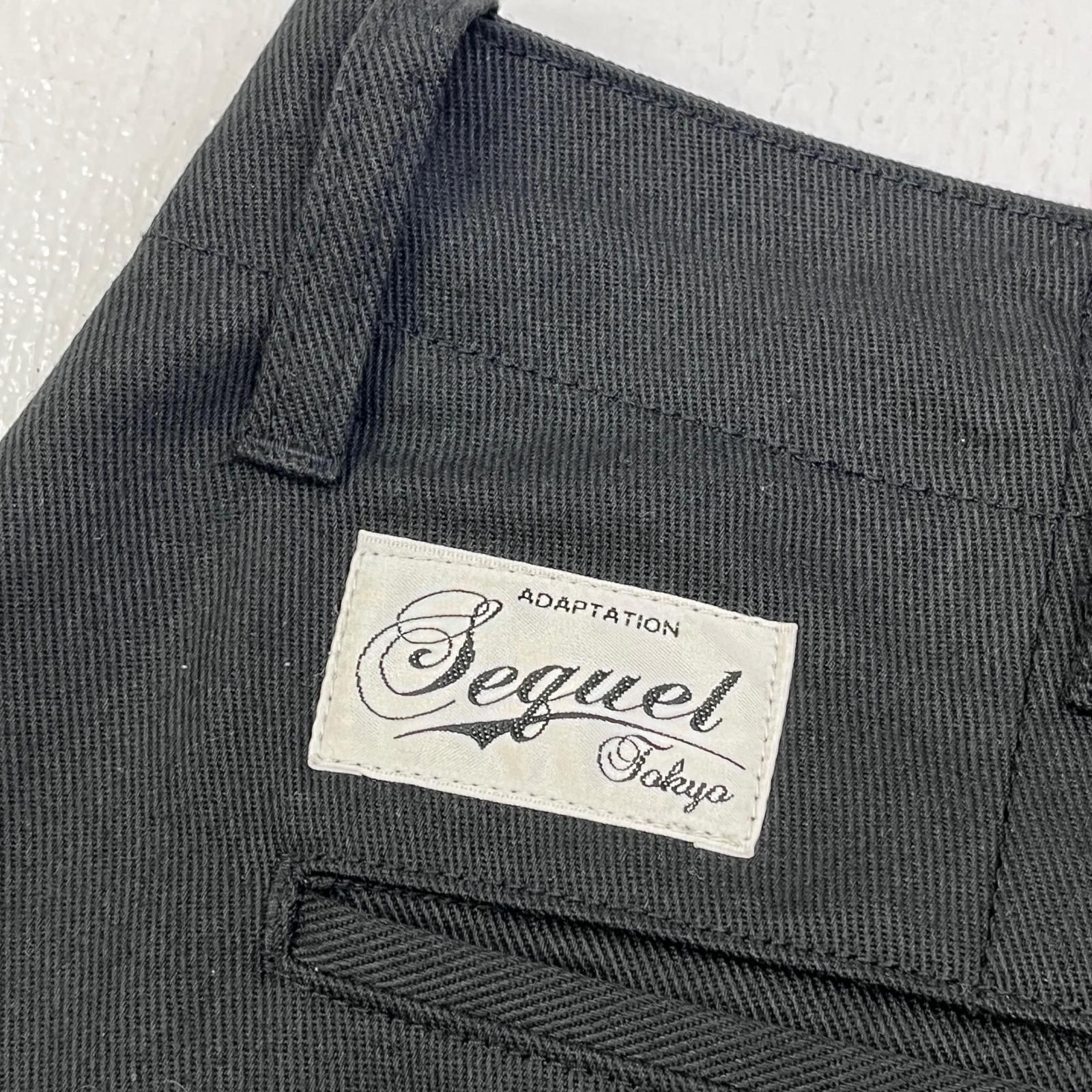 【加古川店】 中古 SEQUEL | シークエル チノパンツ TYPE-XF SQ-24AW-PT-11 ブラック サイズ：XL 【107】 加古川店】 中古 SEQUEL | シークエル チノパンツ TYPE-XF SQ-24AW-PT