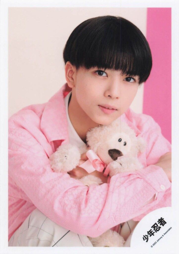 少年忍者 23年 Greeting Photo Collection white day 織山尚大 公式