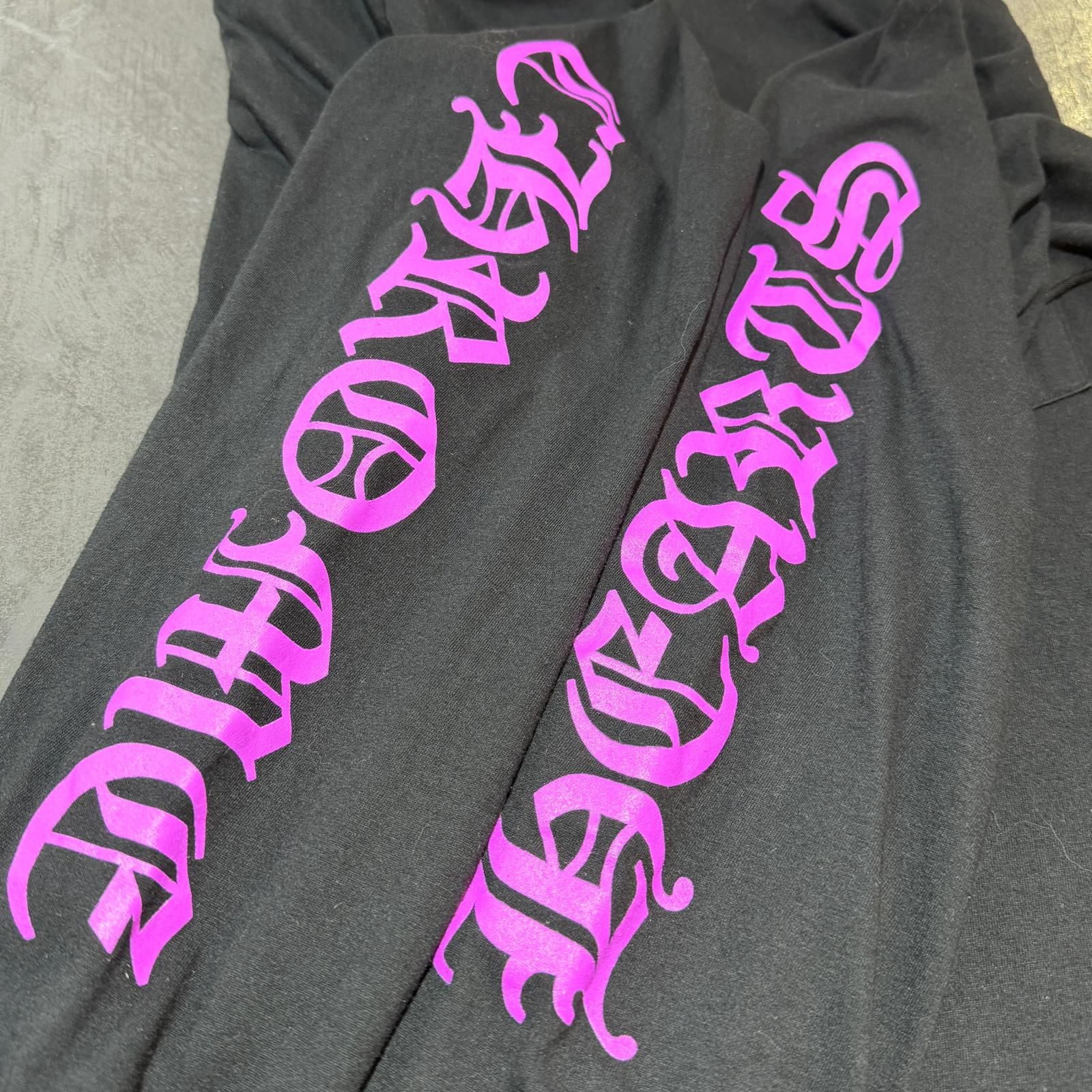 CHROME HEARTS Neck Logo L/S Tee ネックロゴロングスリーブTシャツ