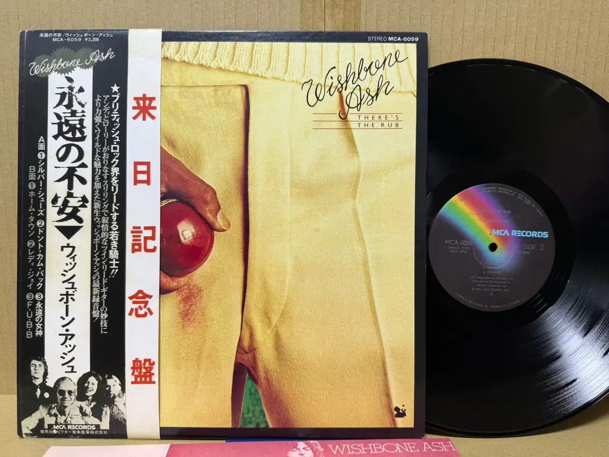 (日本 LP ） Wishbone Ash ー 1974 年 早い