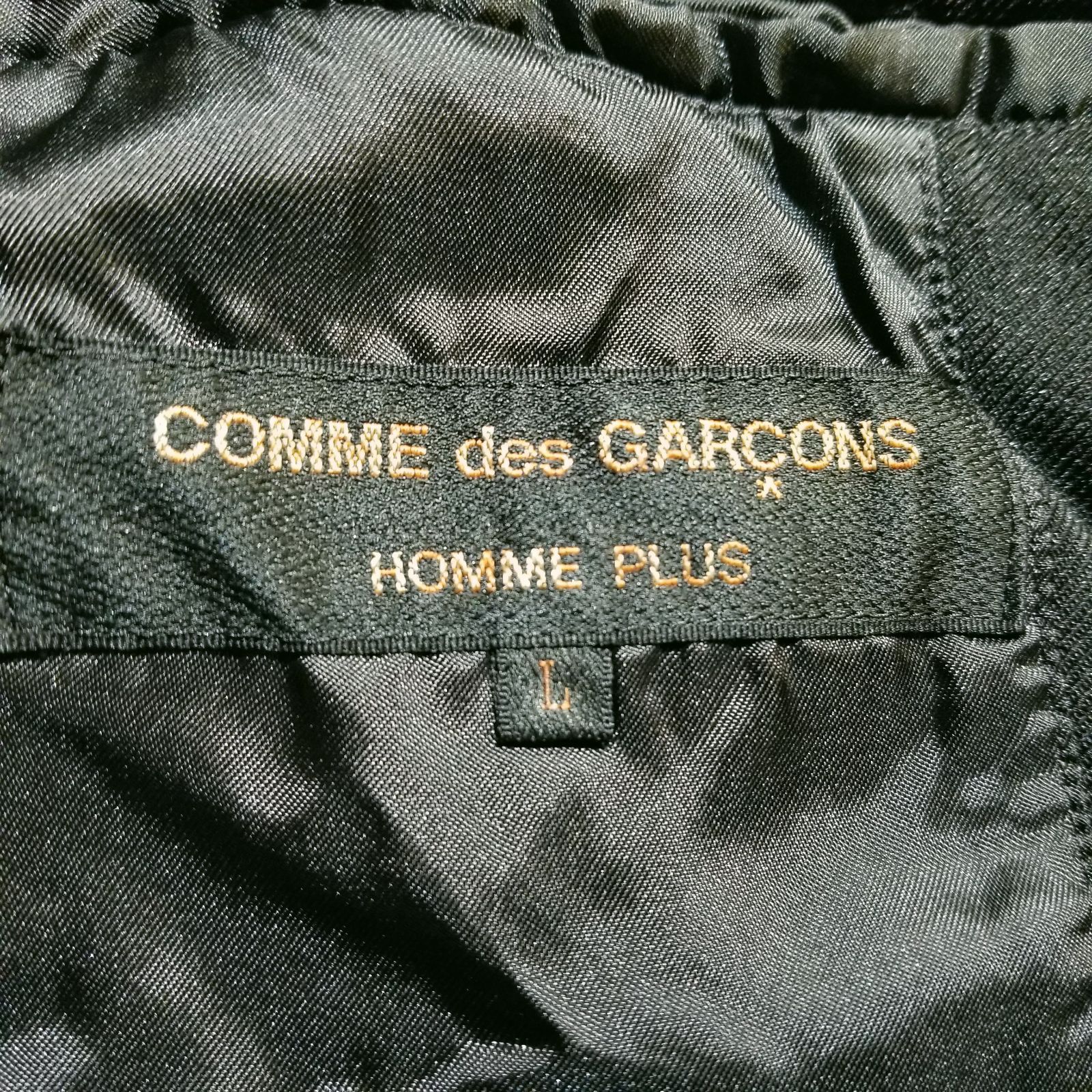 AD2023 コムデギャルソンオムプリュス plus 短冊 ジャケット エステル COMME des GARCONS HOMME PLUS 24ss エステル縮絨 短冊ジャケット