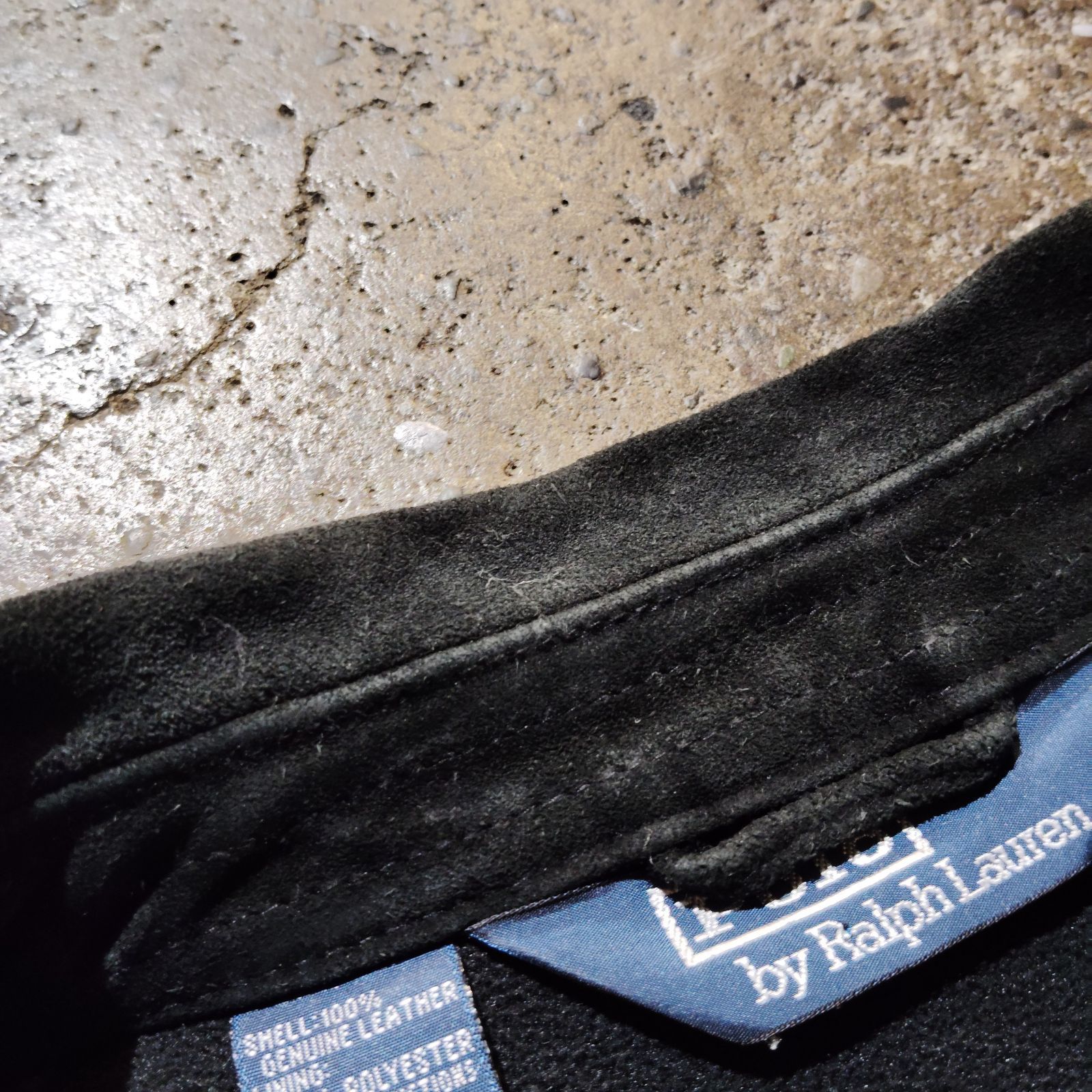 Polo Ralph Lauren 80s~90s スエードレザースイングトップ ポロラルフ