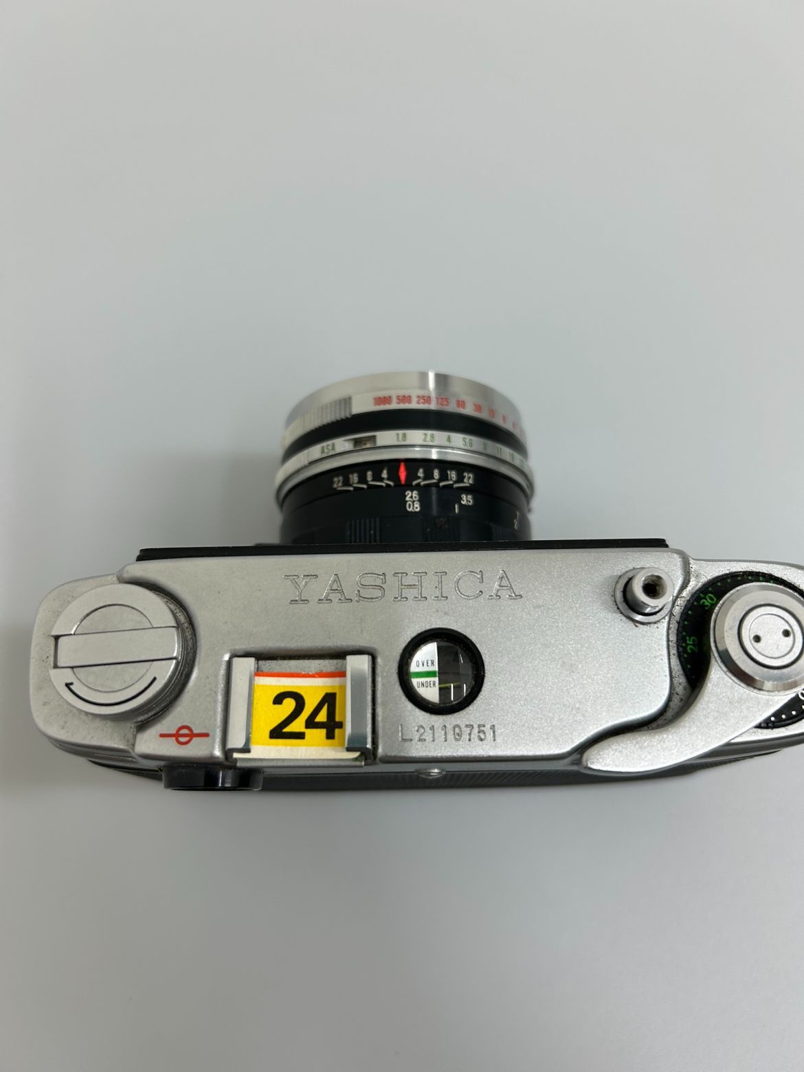 YASHICA LYNX-1000 YASHINON 1:1.8 f=4.5cm 純正カメラケース付き