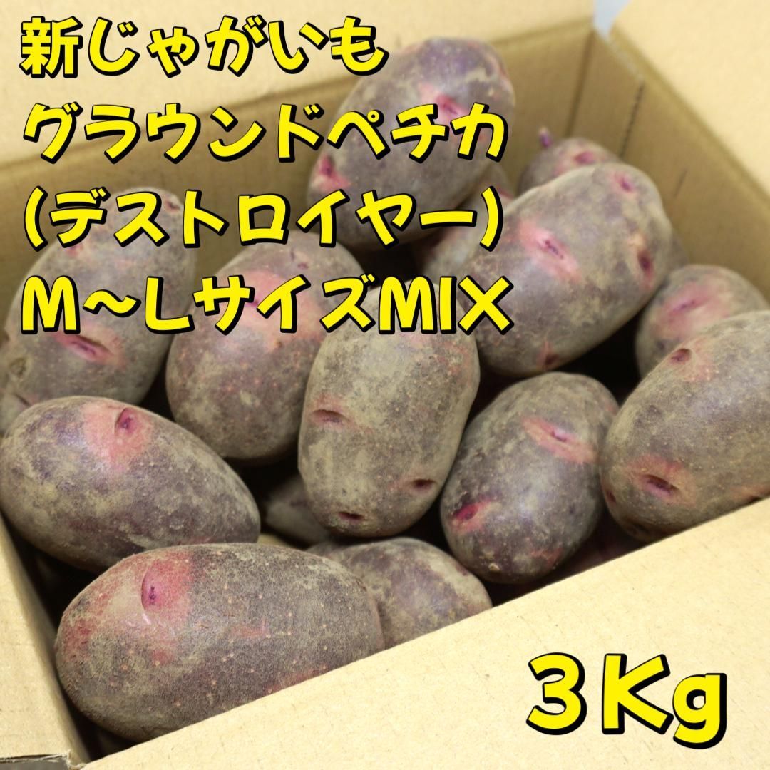 A-STYLE 新じゃがいも グラウンドペチカ M～LサイズMIX 3Kg - メルカリ