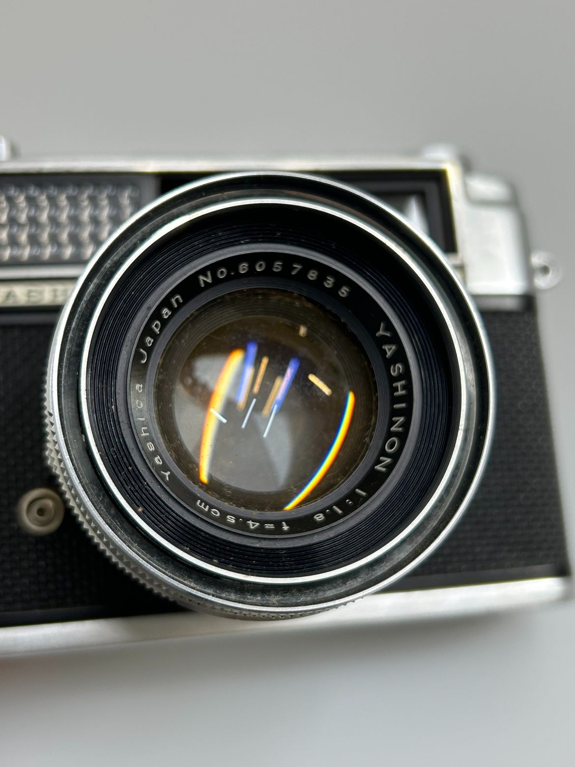 YASHICA LYNX-1000 YASHINON 1:1.8 f=4.5cm 純正カメラケース付き