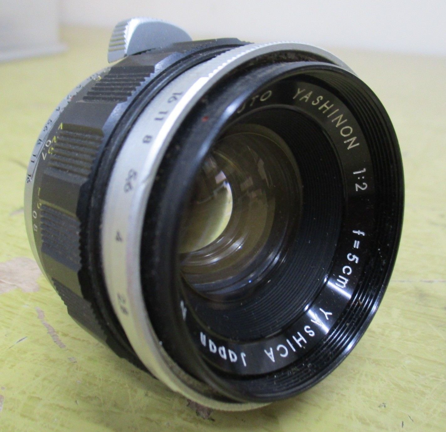 C168 YASHICA ヤシカ レンズ／AUTO YASHINON 1:2 f=5cm - メルカリ