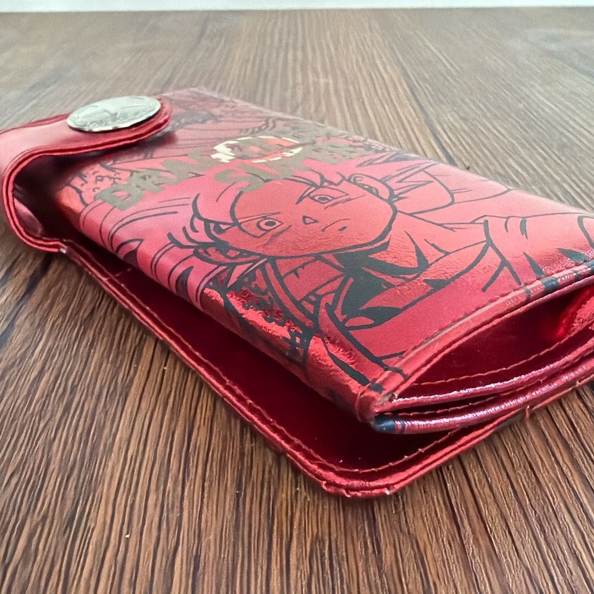 ドラゴンボール超 DRAGONBALL SUPER 長財布 レッド - メルカリ