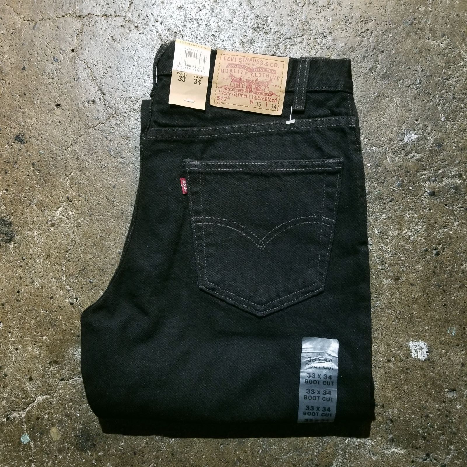 00s LEVIS リーバイス 517-03 日本製 W31 L33 LEVI'S 00s 517 後染め 40513-7113 W33 リーバイス デニムパンツ