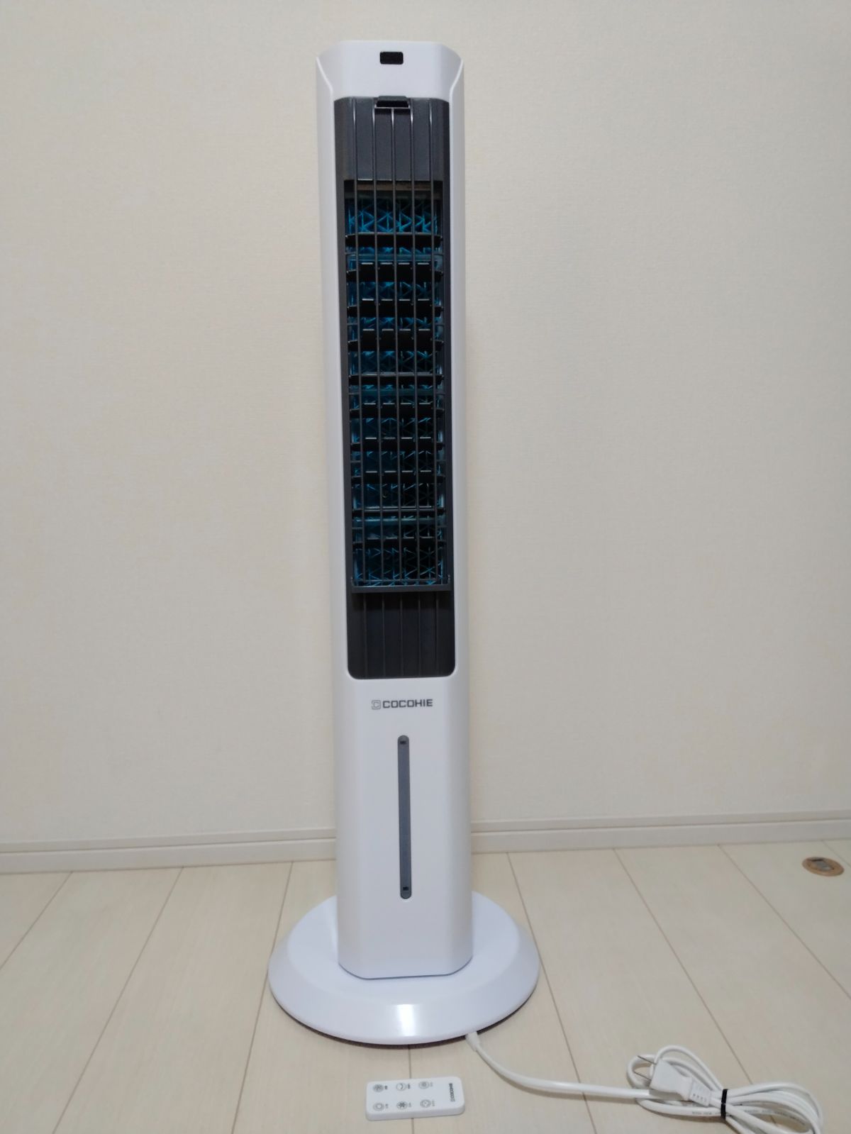 2025年製】ここひえタワー T2 冷風機 卓上扇風機 ショップジャパン
