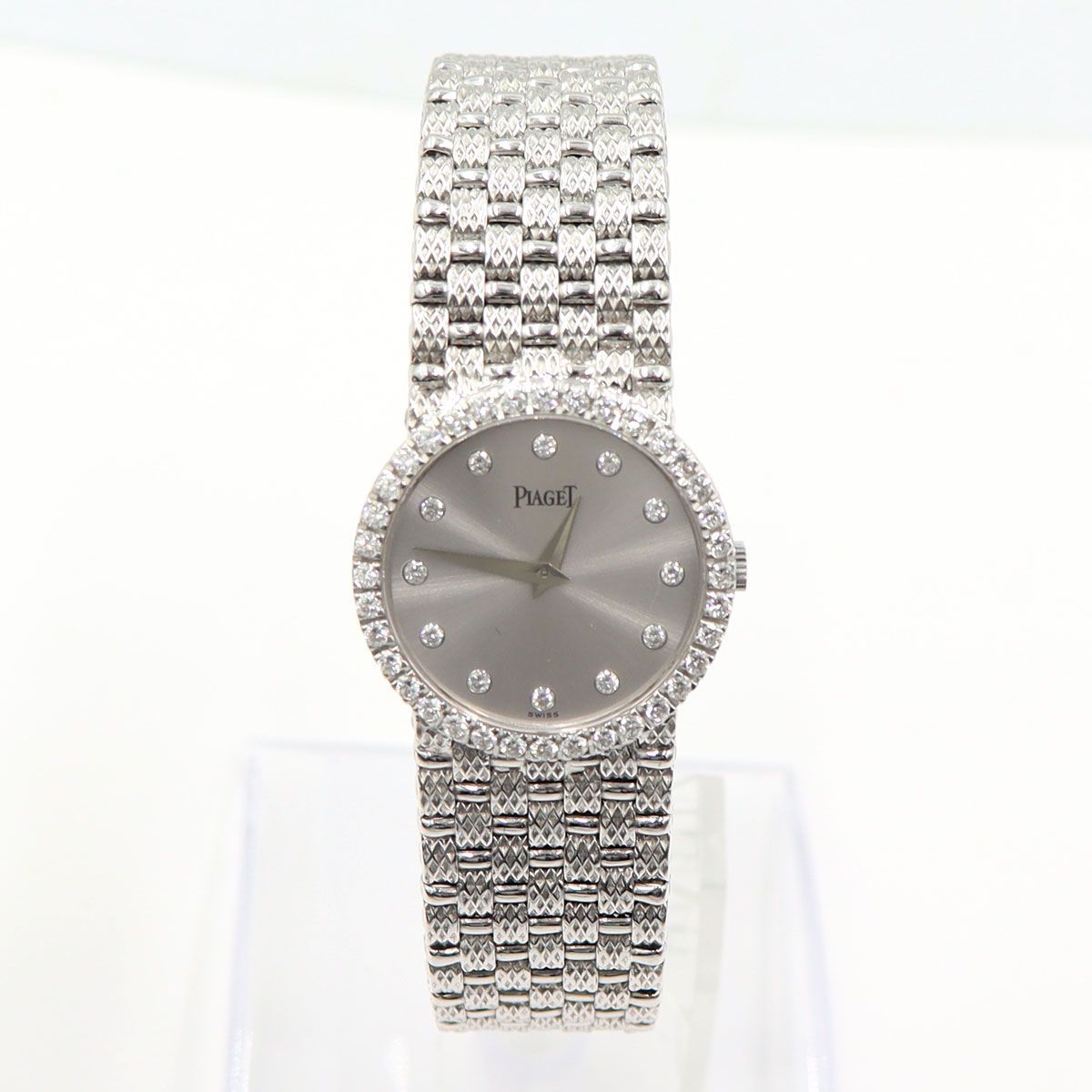PIAGET 750 希少品　ヴィンテージ腕時計ダイヤモンド ピアジェ（PIAGET） 750トラディション ベゼルD12P 9706D23 ケース幅