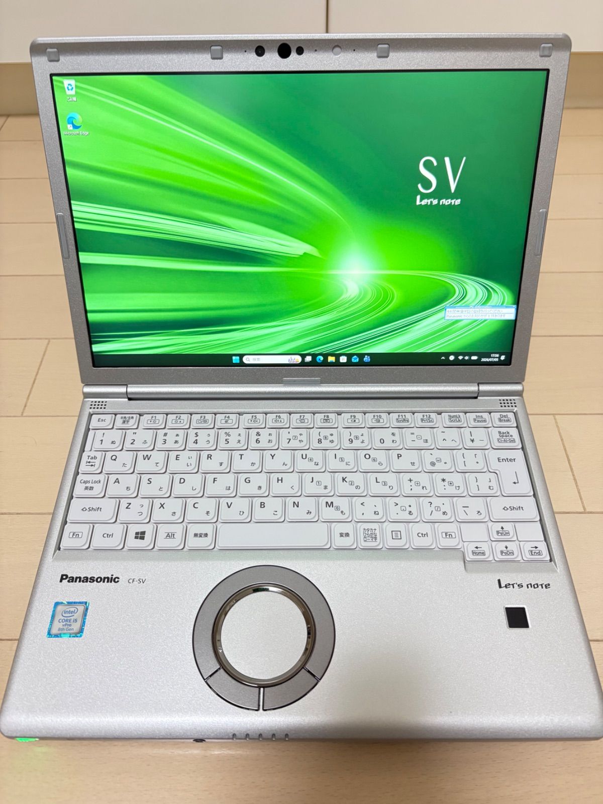 美品】Let's note CF-SV8 i5 SSD256GB 8GB Win11 - メルカリ