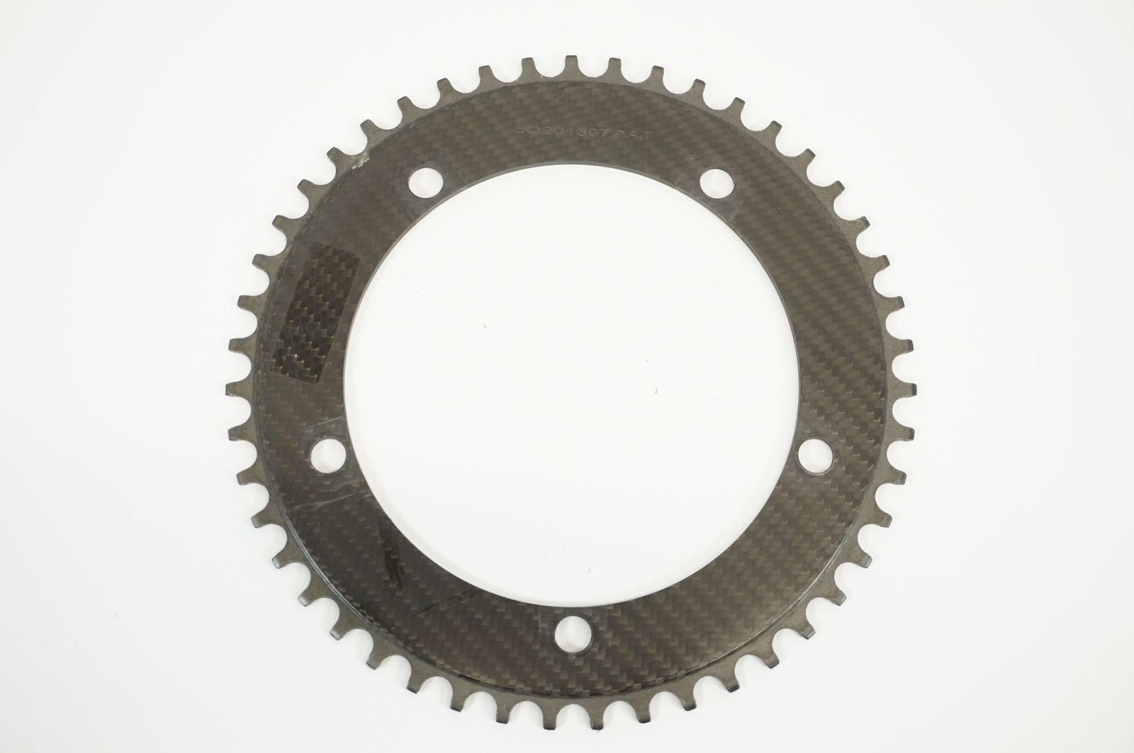 DIGIRIT 「ディジリット」 TRACK CARBON 47T PCD144 チェーンリング
