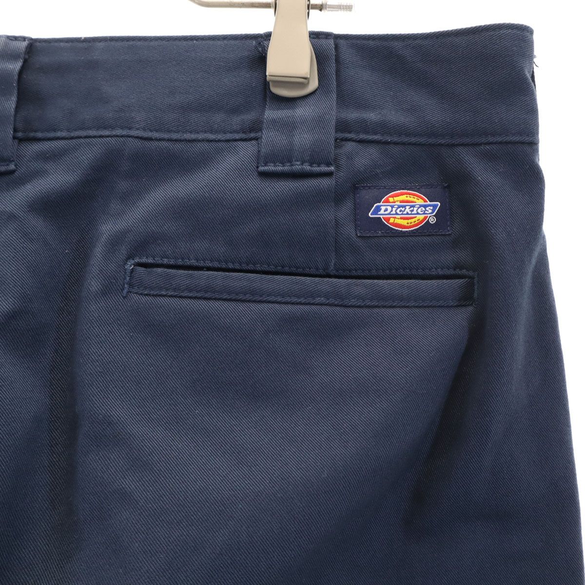 Dickies ディッキーズ クロップドパンツ W34 ネイビー メンズ 古着