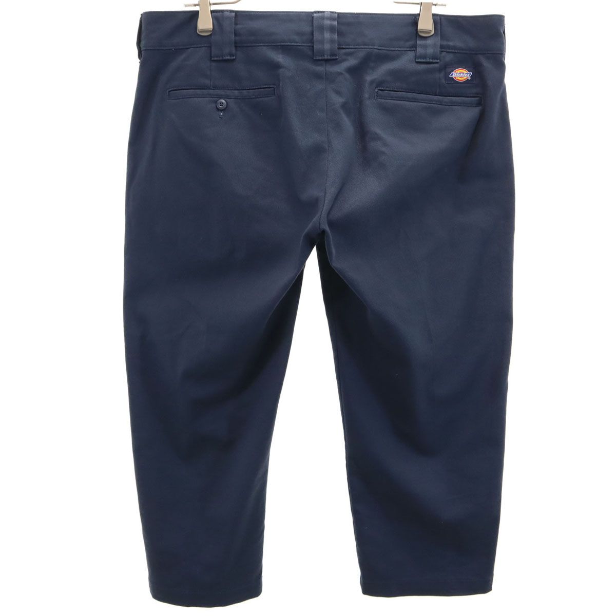 プロップスストア　ディッキーズ　ネイビー　W34×L30 Dickies ディッキーズ クロップドパンツ W34 ネイビー メンズ 古着