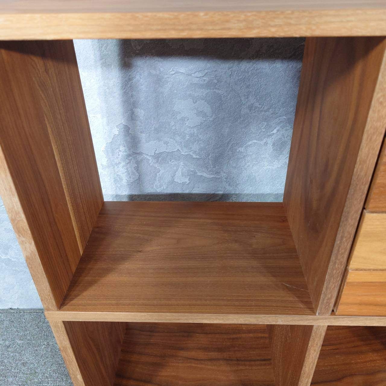 MUJI 無印良品 スタッキングシェルフ 3段×2列 引き出し付き