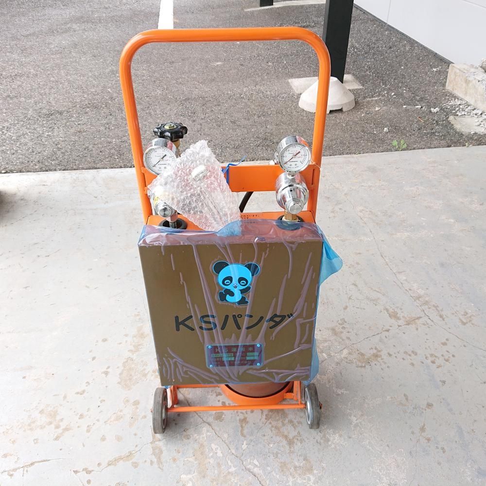 【店頭引取限定】【未使用品】カミマル KSパンダ型 小型溶接セット KS運搬車 [3041] 60,379円