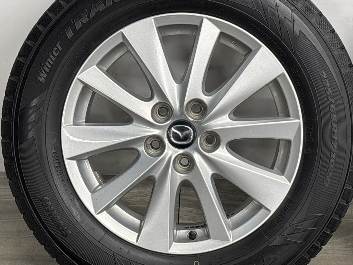 バリ溝】マツダ CX-5 純正 17in 7.5J +50 PCD114.3 トーヨー 