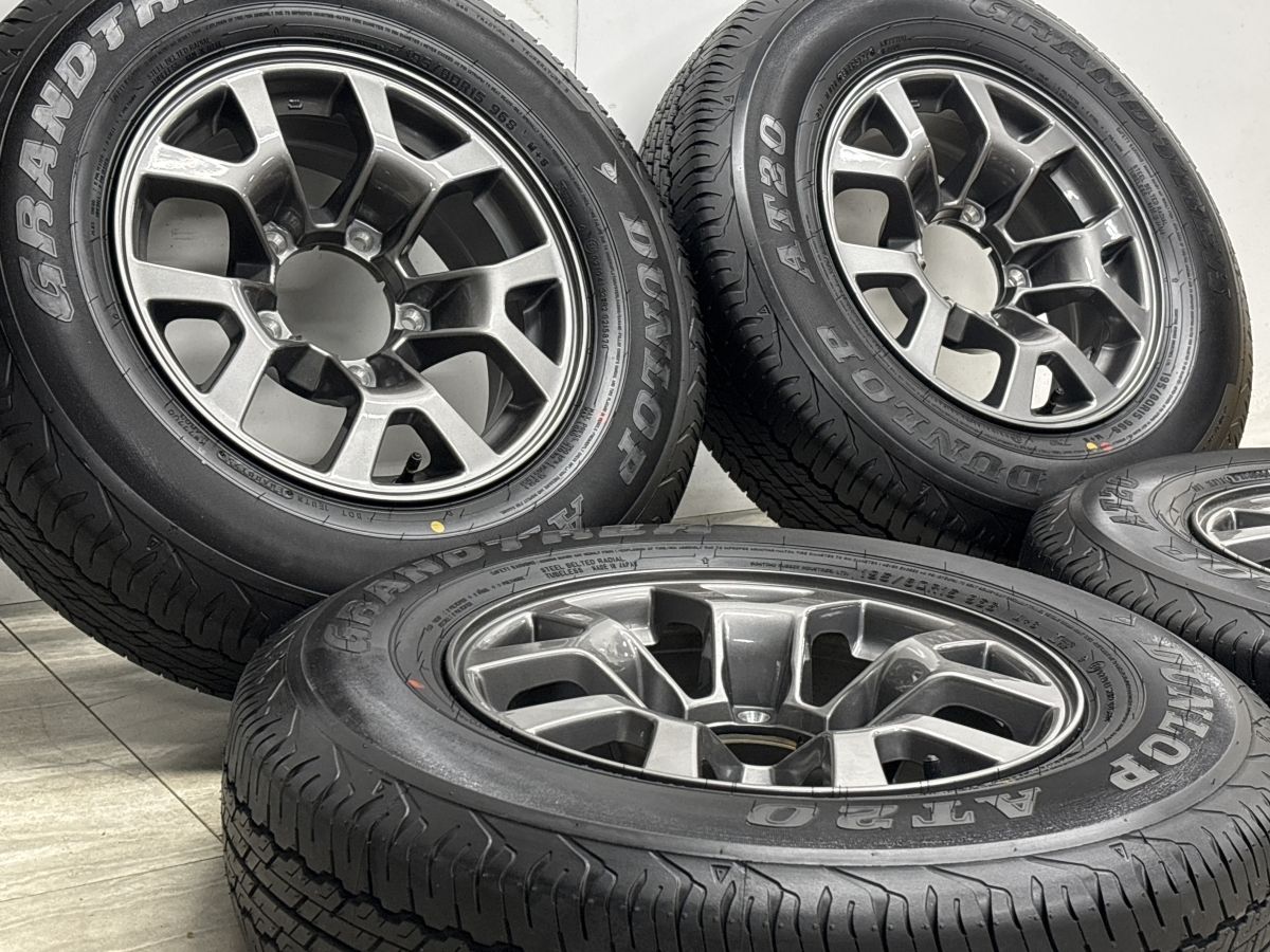 新車外し バリ溝美品】スズキ JB74 ジムニーシエラ 純正 15in 5.5J+5