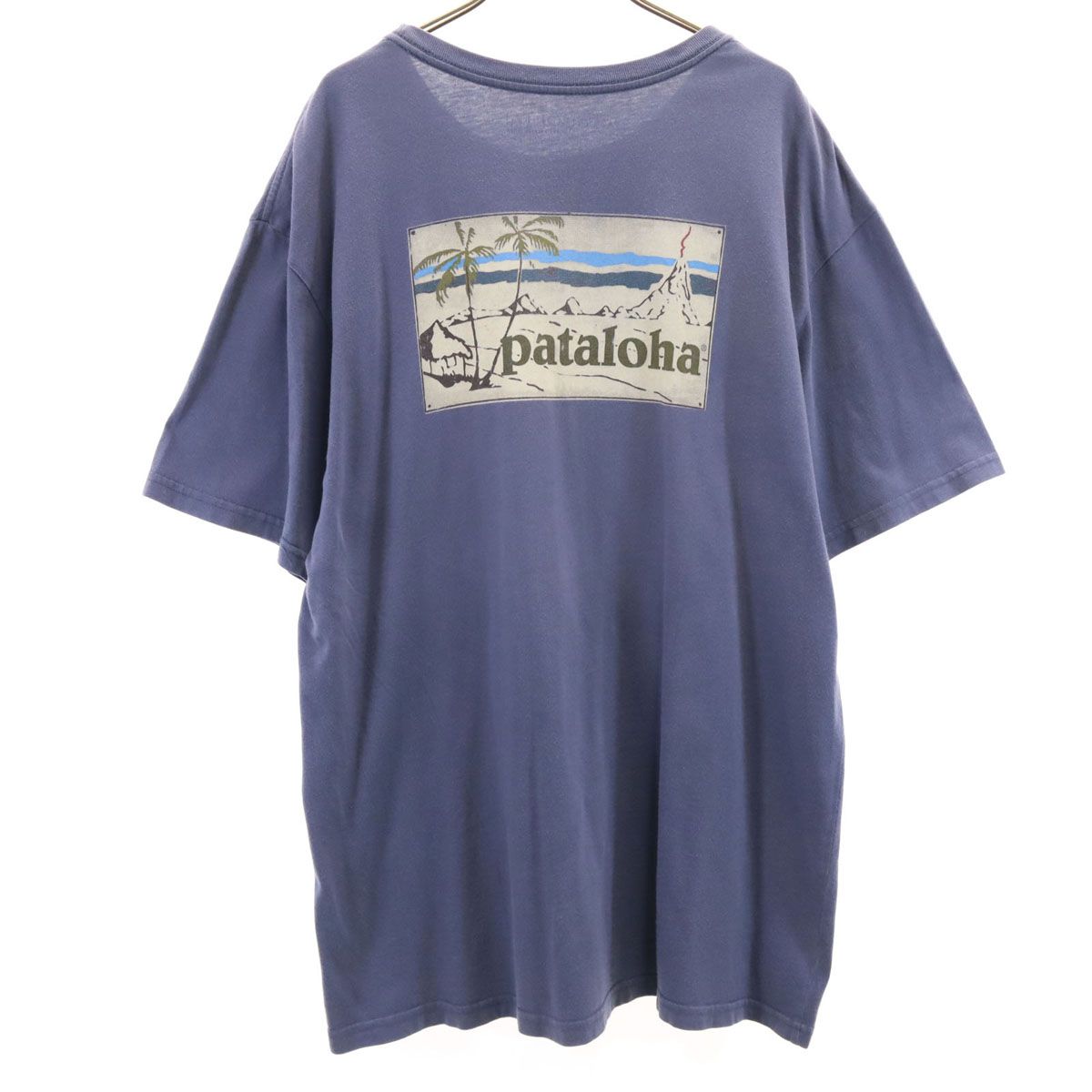 patagonia パタゴニア USA製 半袖 Tシャツ L ネイビー アウトドア