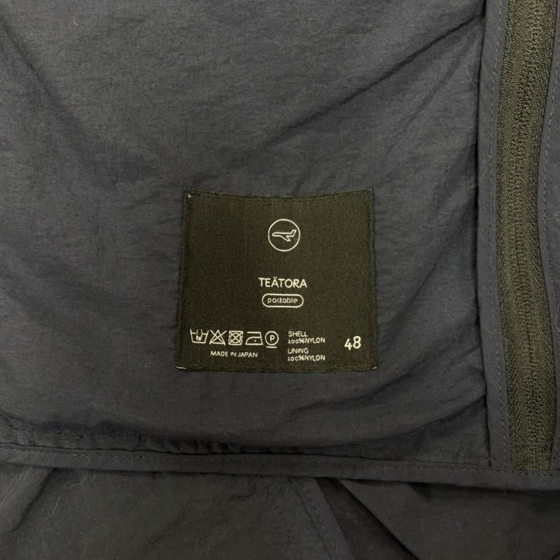 テアトラ DEVICE COAT スプリング デバイス コート ロング ジャケット