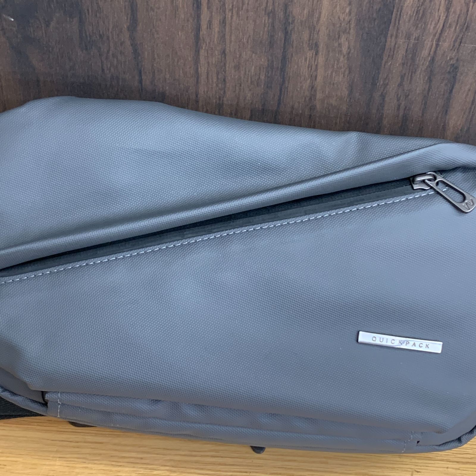 極美品】NIG QUICK PACK TRASPO 9 防水アクティブバッグ グレー 6＋5多