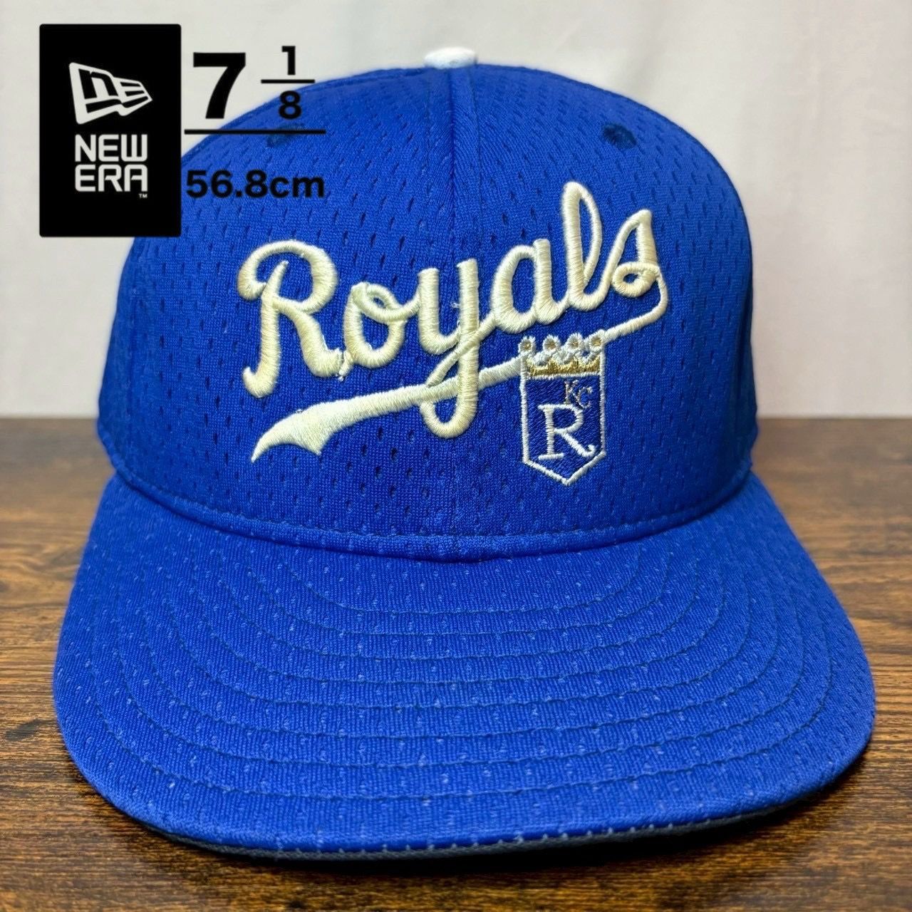 D32 ニューエラ 59fifty ロイヤルズ usa製 ヴィンテージ 1560