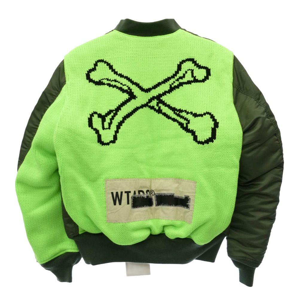 WTAPS ダブルタップス ALPHA アルファ 25AW 797-5252036 ×ALPHA MA-1