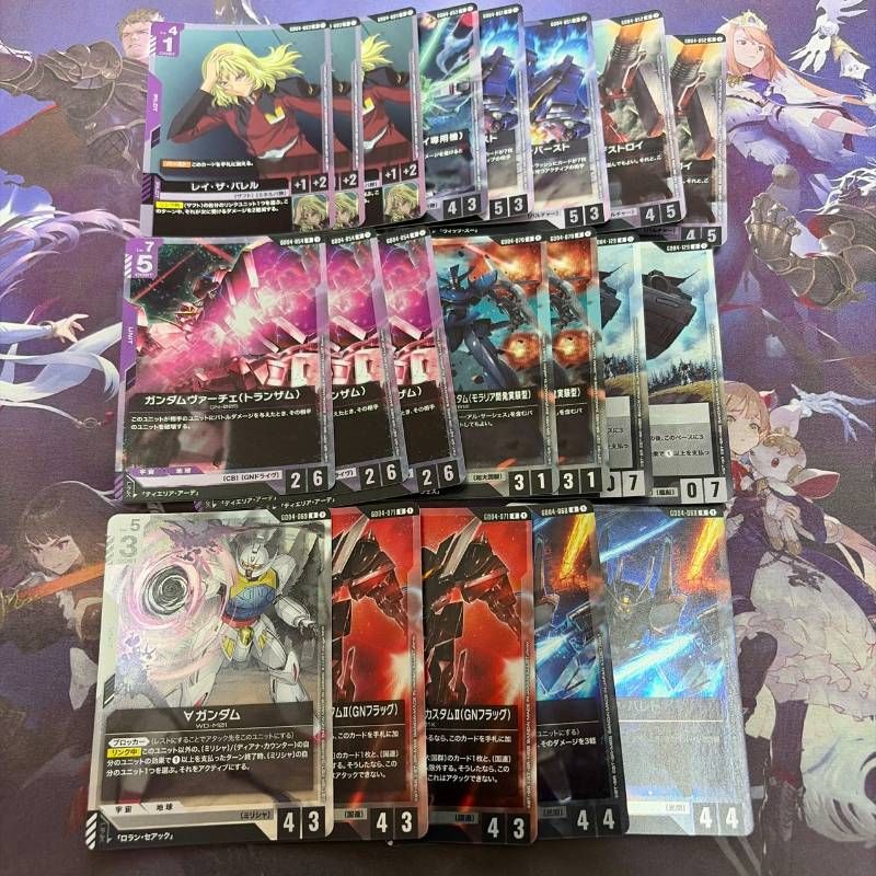 SR 1枚 R 59枚 GD04 Phantom Aria ファントムアリア ガンダムカード