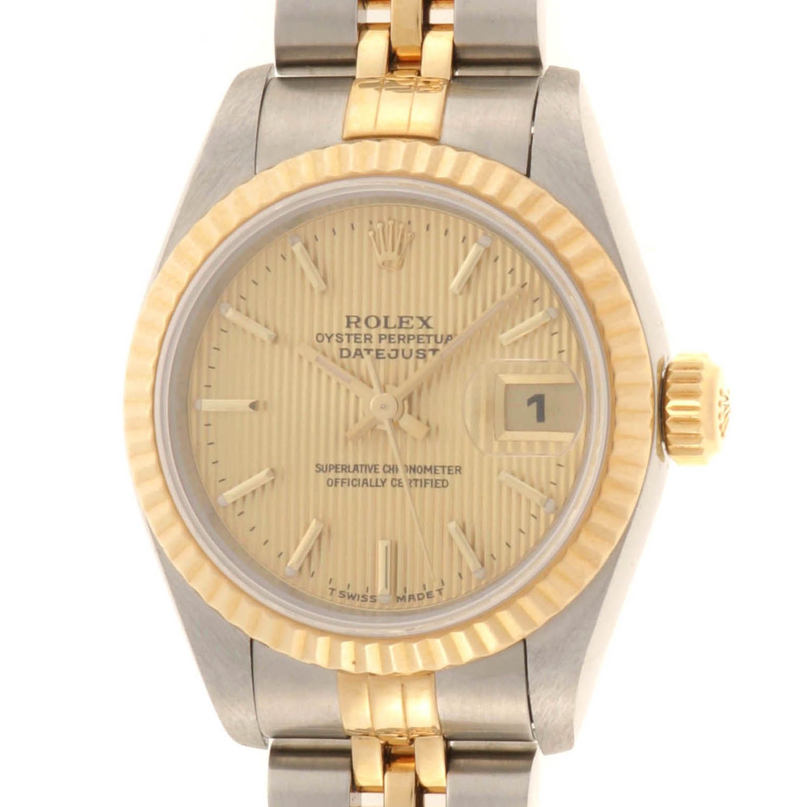 ROLEX ロレックス デイトジャスト 69173 SS/K18YG レディース 自動巻き