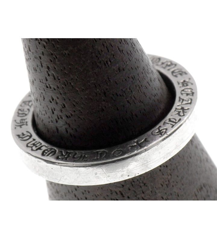 クロムハーツ CHROME HEARTS 【 3mm SPACER PLN 】 3mm スペーサー プレーン シルバー リング　51470 クロムハーツ CHROME HEARTS 【 3mm SPACER PLN 】 3mm スペーサー
