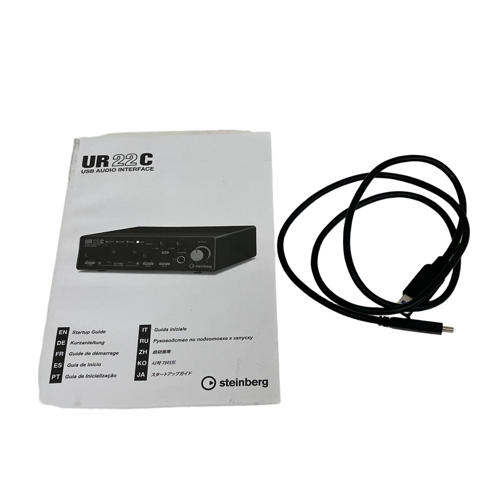 Steinberg UR22C USB オーディオインターフェース 音響機材 中古
