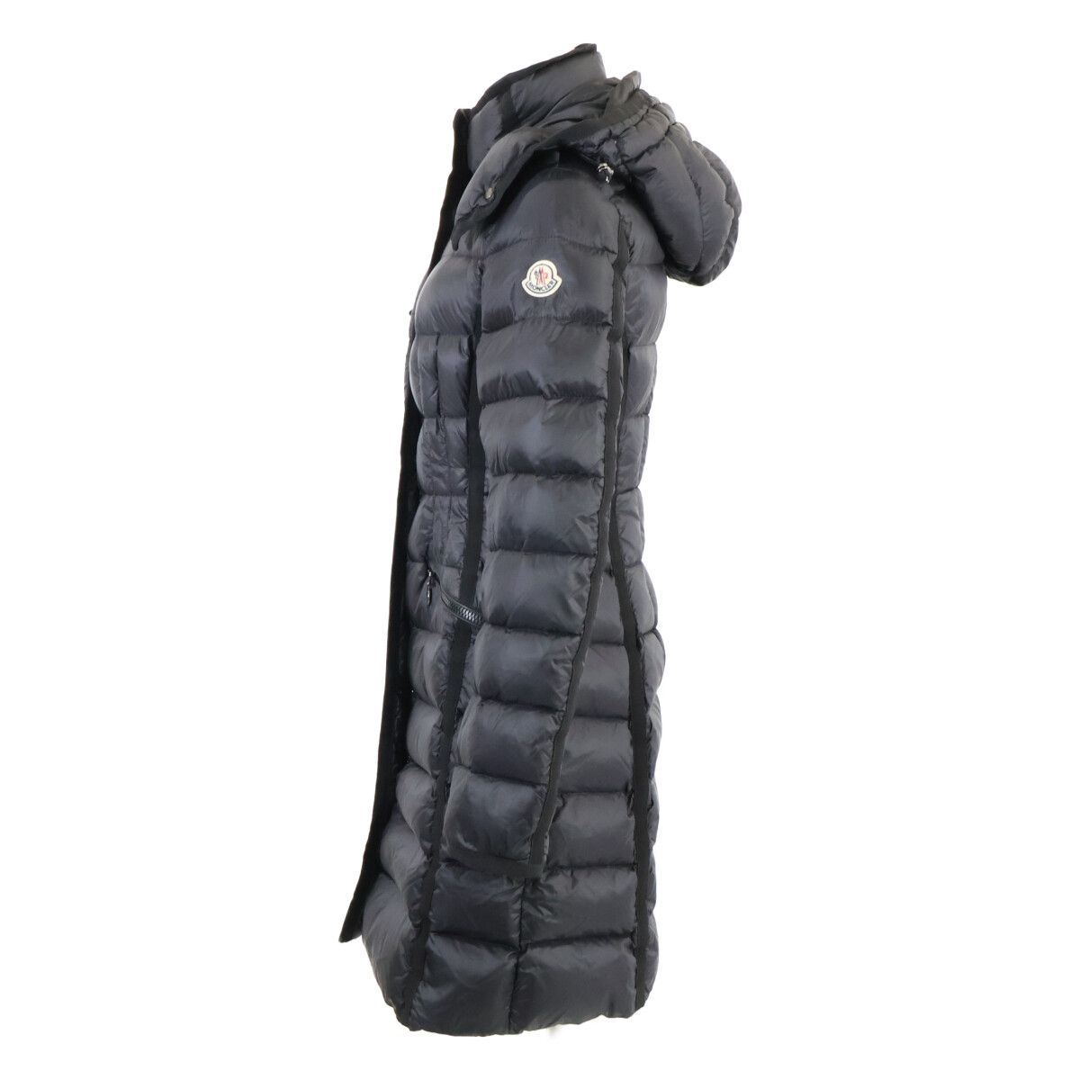.2015【QR鑑定済・美品】モンクレール　HERMINE ダウンコートAライン MONCLER モンクレール 420934933905 ナイロン HERMINE/エルミンヌ