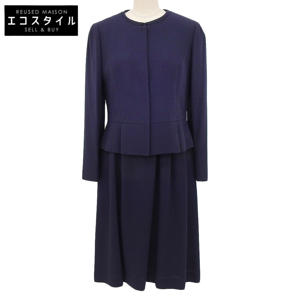 TOCCA　トッカ　ウール ジャケット ワンピース セット レディース ネイビー 2　2
