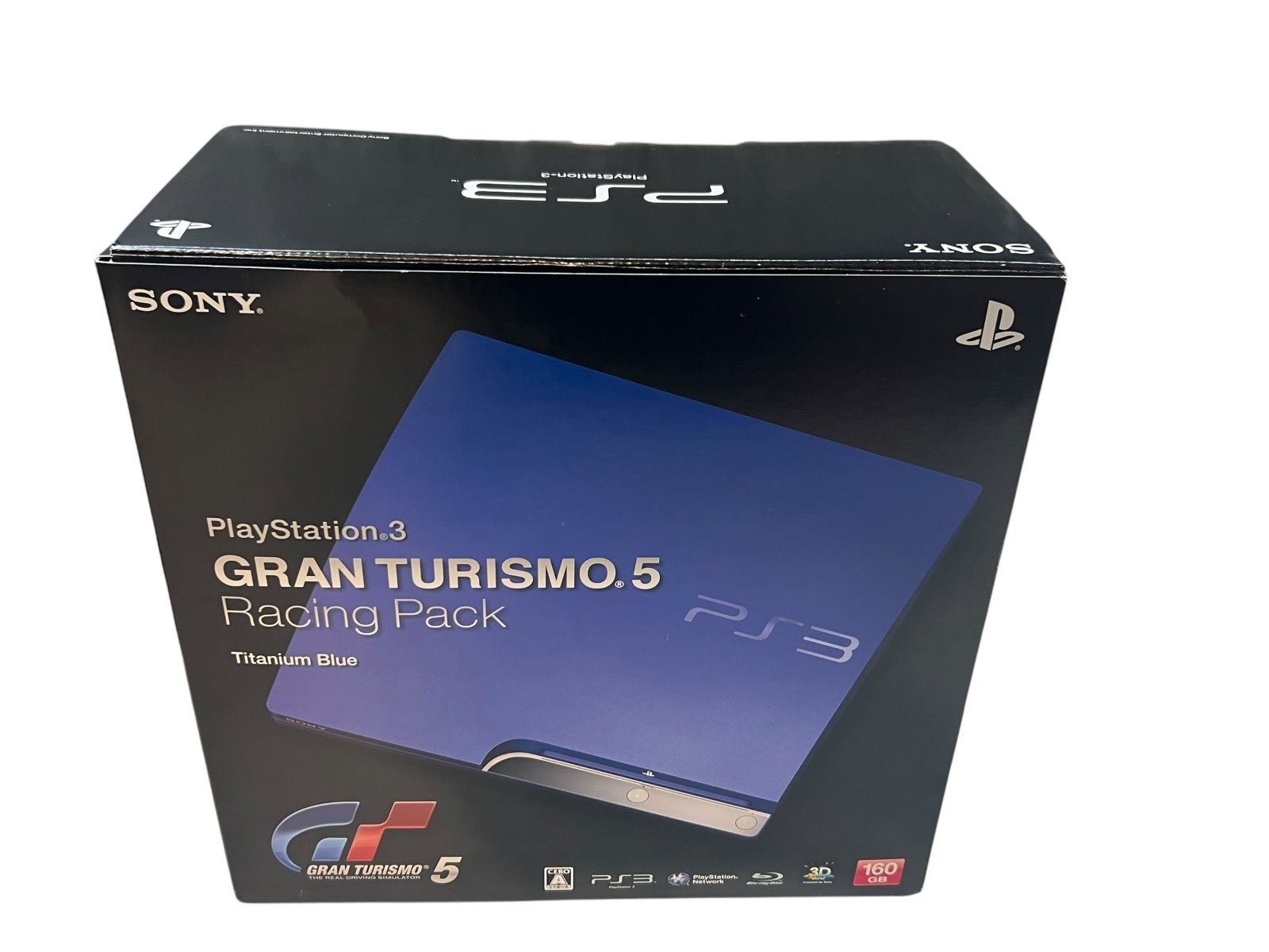 ps3 本体 タイタニウムブルー グランツーリスモ PlayStation3