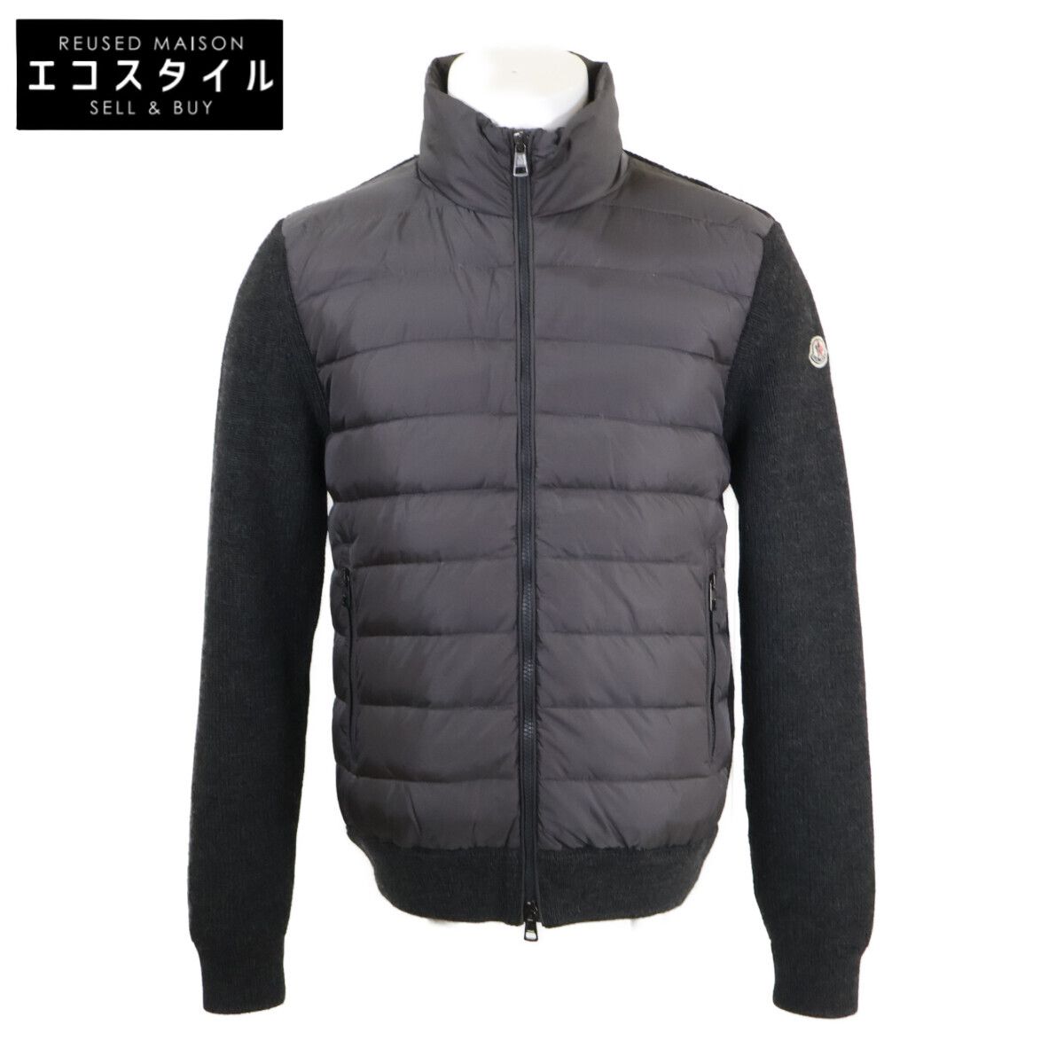 モンクレール ダウンニット M MONCLER モンクレール 420919403000 MAGLIONE TRICOT CARDIGAN ニット