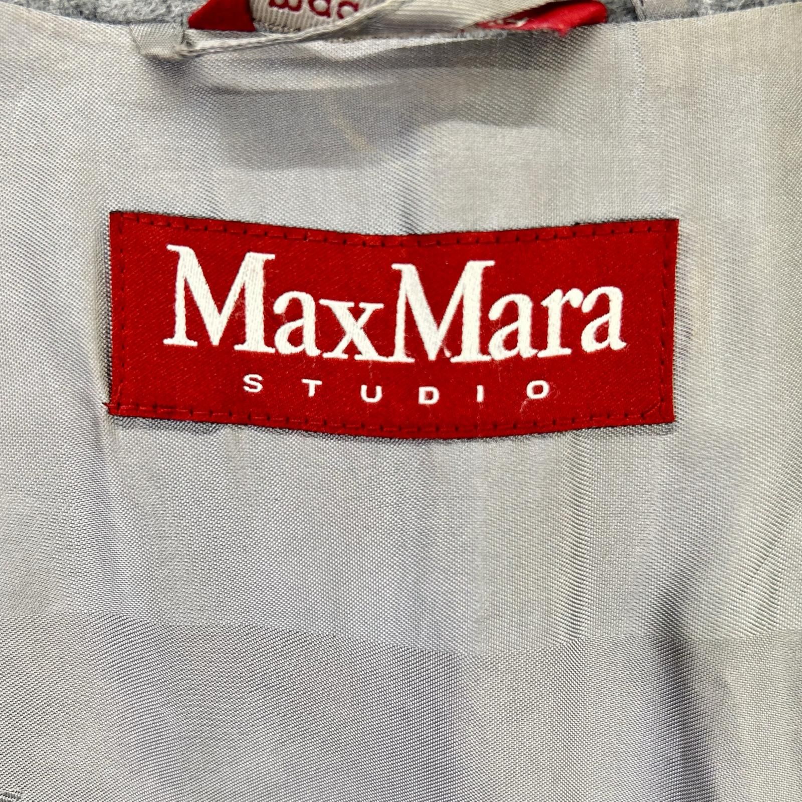 MAXMARA STUDIO マックスマーラスタジオ 73136 グレー フォックス