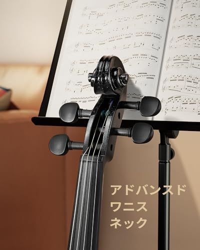Eastarバイオリン 4/4 セット 初心者 弓２本付き Eastar バイオリンセット ヴァイオリン 4/4 単板 ソリッド 弓2本