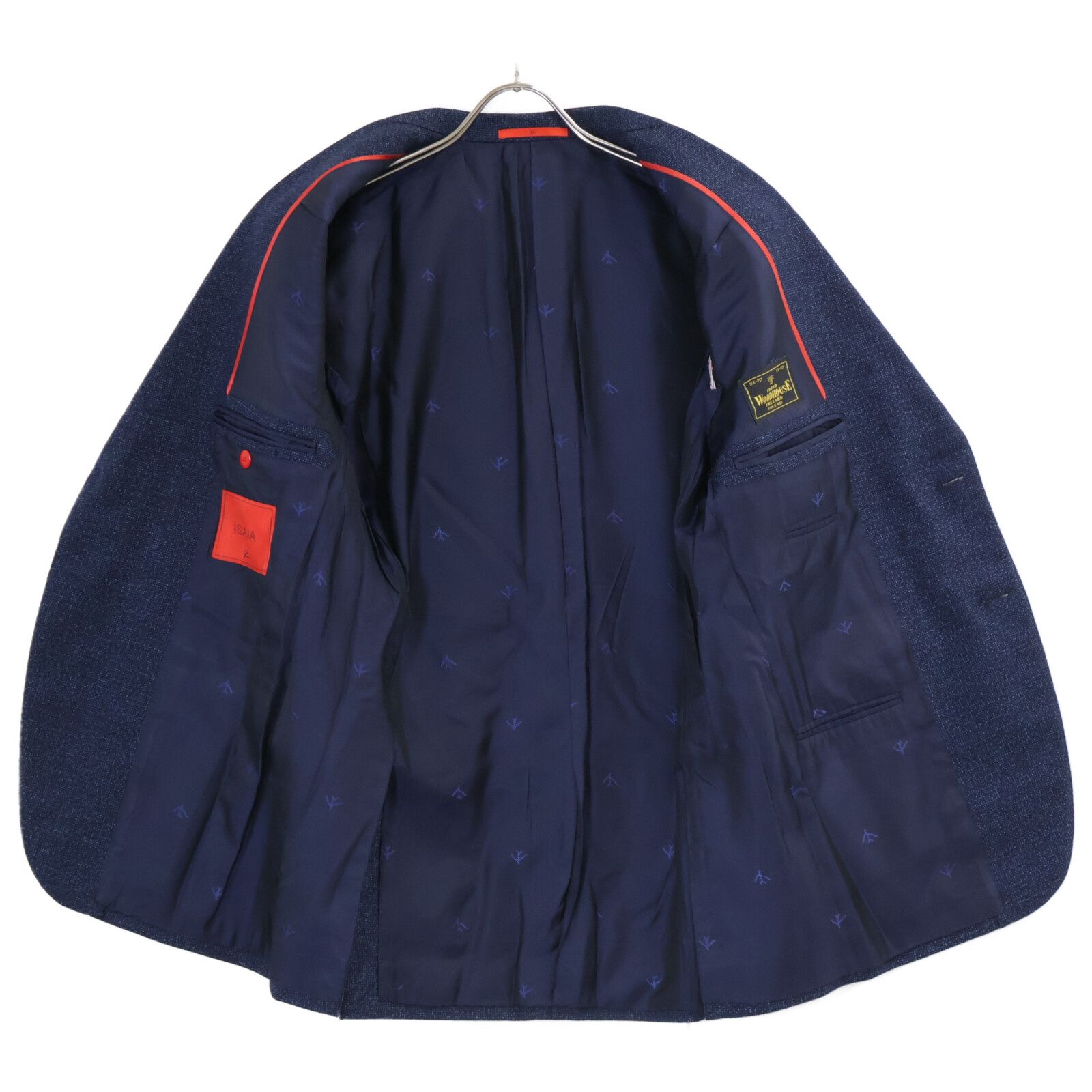 ISAIA イザイア 【美品】M24AFI/017 MUSAベース EDWIN WOODHOUSE生地