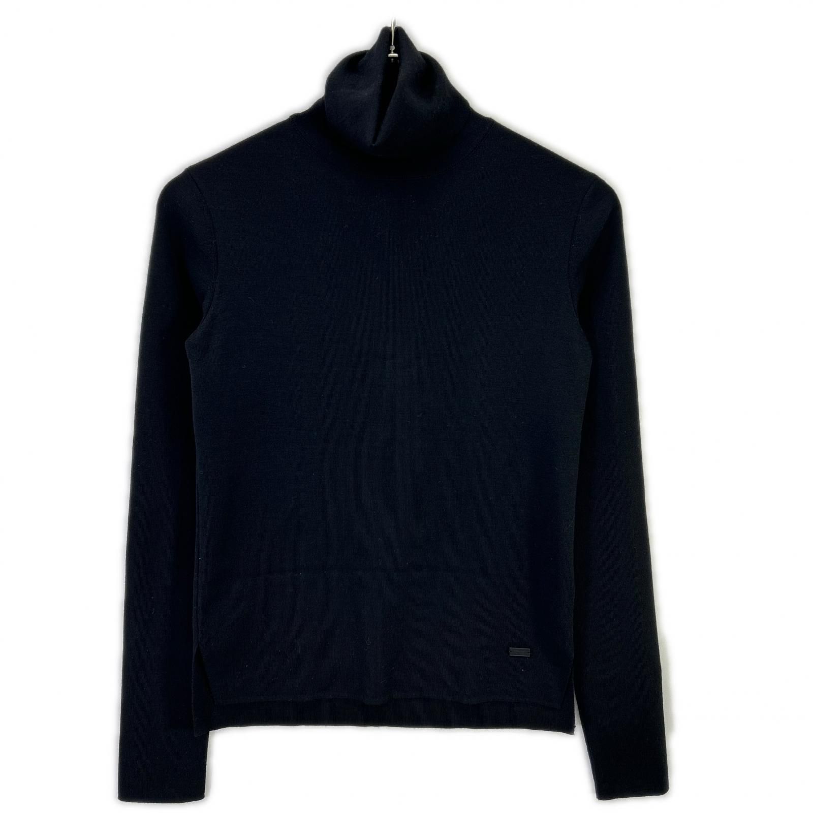 【新品】フォクシー グレースウール タートルネック ニット ネイビー 38 FOXEY フォクシー 39116 ブラック Knit Top Grace Turtle