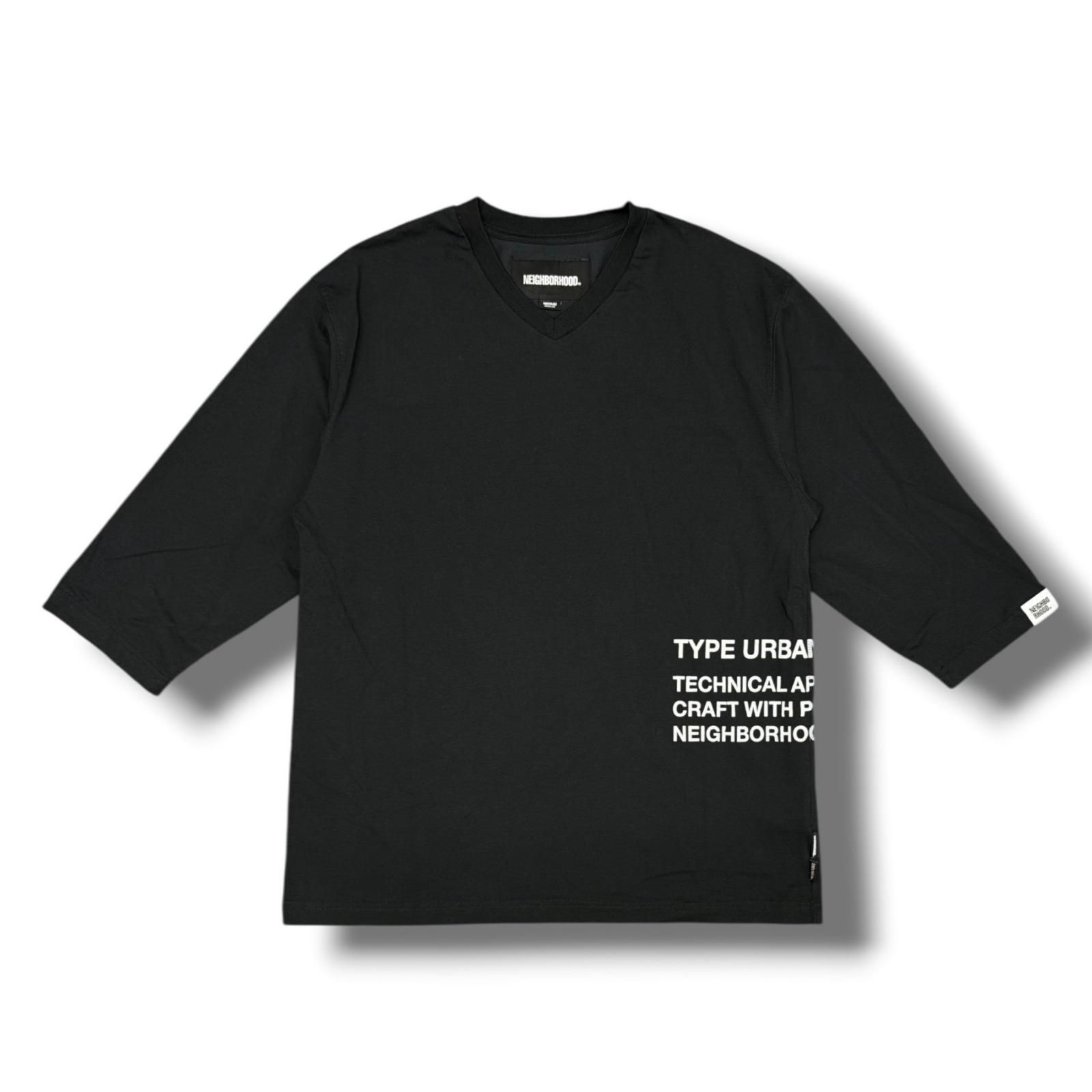 NEIGHBORHOOD 26SS SHELTECH VーNECK 3Q Vネックカットソー 半袖T