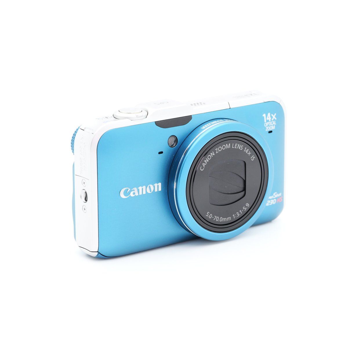 訳有品 Canon PowerShot SX230HS ブルー コンパクトデジタルカメラ