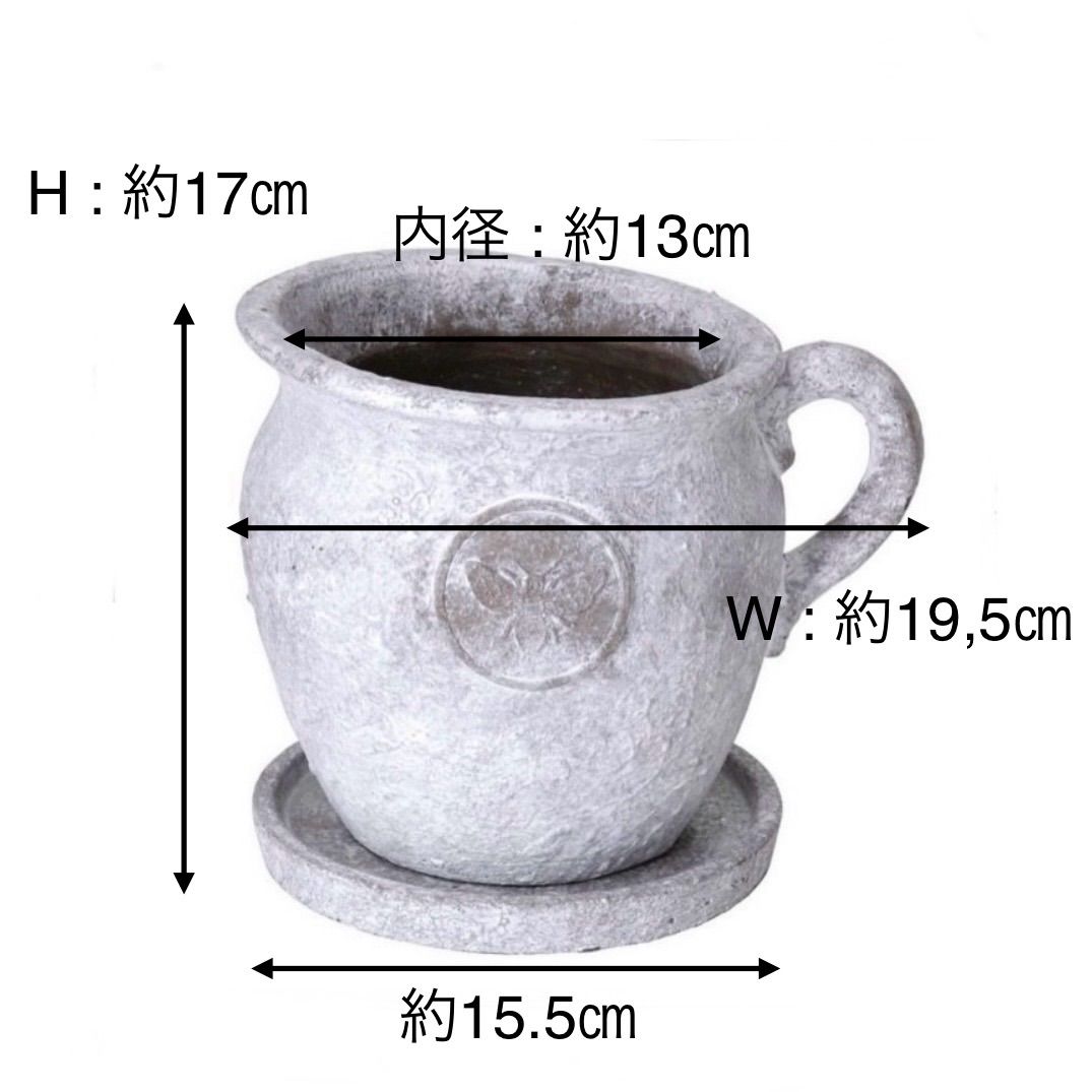 園芸用品 【 送料無料 】 ピッチャープランター HONEY BEE ナチュラルガーデン SPICE 植木鉢 スパイス 観葉植物 多肉植物 蜜蜂 ガーデン雑貨 エクステリア インテリア雑貨 おしゃれ鉢 ガーデニング雑貨 プランター