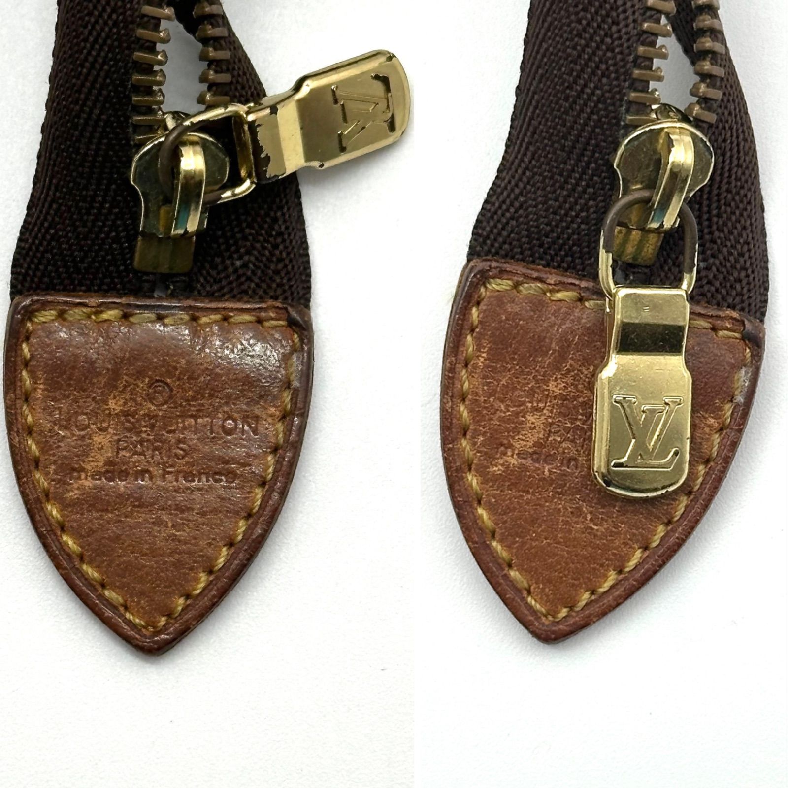 B5669】 LOUIS VUITTON ルイ ヴィトン ブラウン ポーチ クラッチバッグ