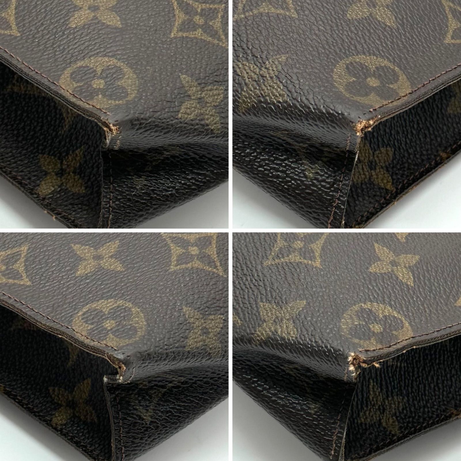 B5669】 LOUIS VUITTON ルイ ヴィトン ブラウン ポーチ クラッチバッグ