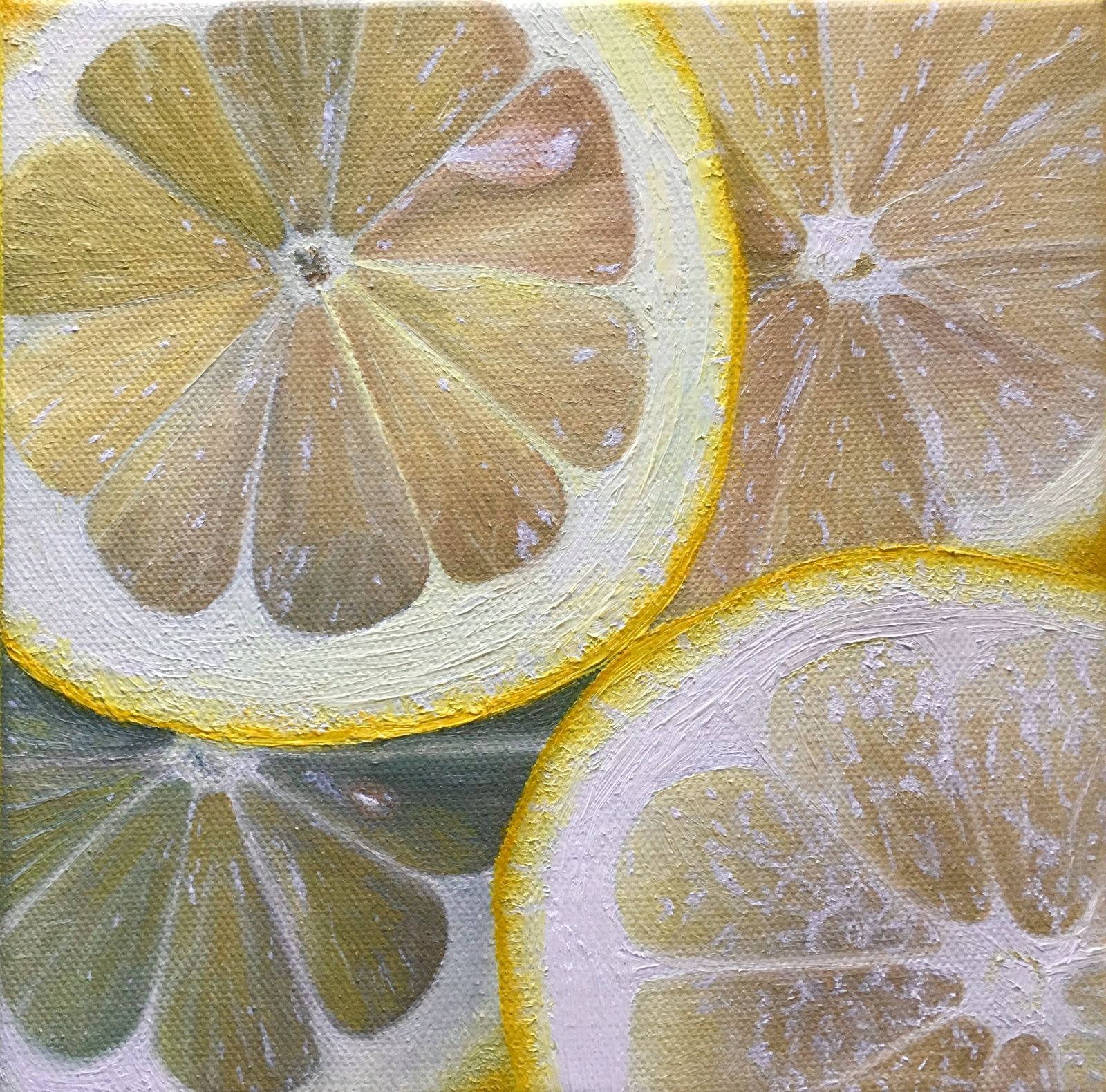 レモン』油絵 原画 - メルカリ