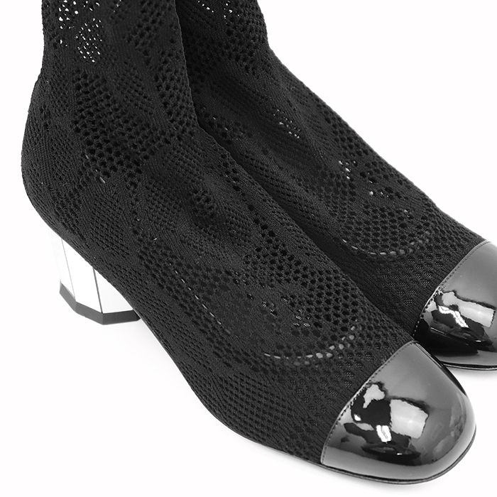 未使用】CHANEL シャネル ロングブーツ サイズ 35 1/2 レディース
